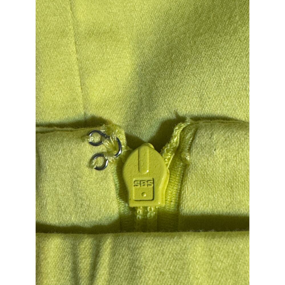 Evan-Picone Lime Yellow Pencil Skirt 12 Stretch Lined Career Office Classic - Picture 8 of 8